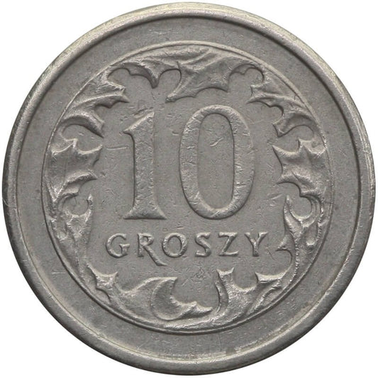 Destrukt, 10 groszy 2000, skrętka w prawo 45 stopni, st. 2