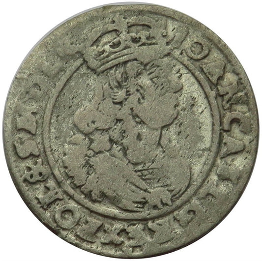 Jan III Kazimierz, Szóstak 1665 AT, stan 4